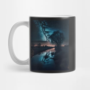 River at Night #4 Mug